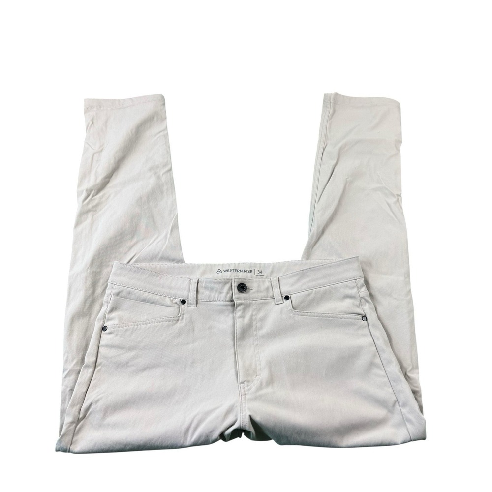 Western Rise AT PANT Gray Performance Utility Pant Size 34x31